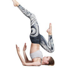 Tingyu Custom stocked Sexy alta cintura elástica yoga legging con logotipo personalizado